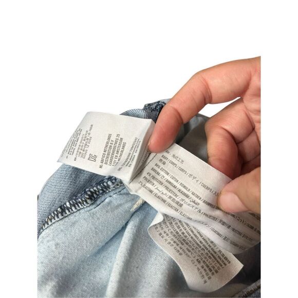 Abercrombie & Fitch Distressed Raw Hem Shorts Size 29 - Picture 9 of 9